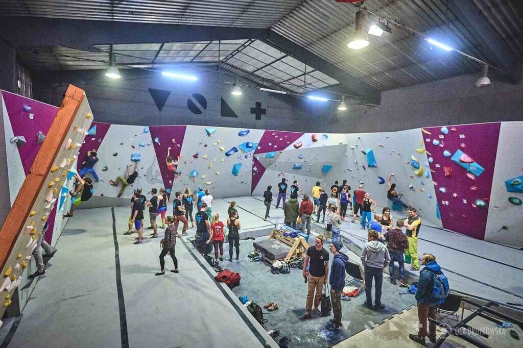ścianka wspinaczkowa volt boulderownia