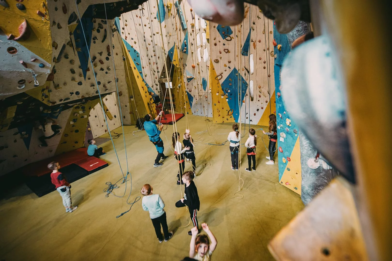 climb sky ściana wspinaczkowa