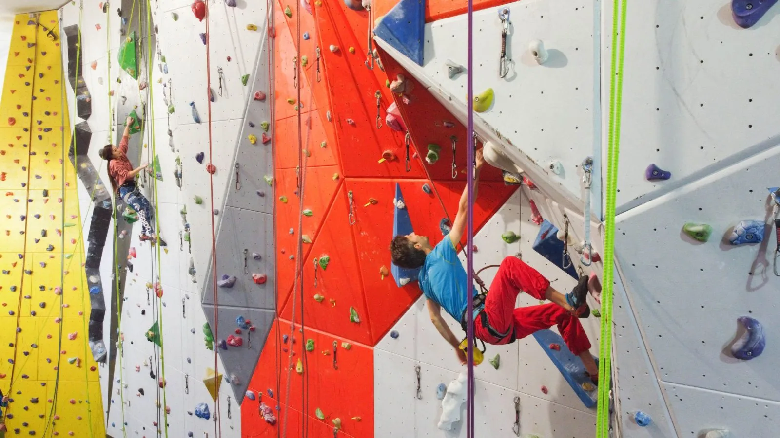 forteca ludowa ścianka wspinaczkowa